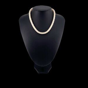 Vintage Pearl Rope Necklace